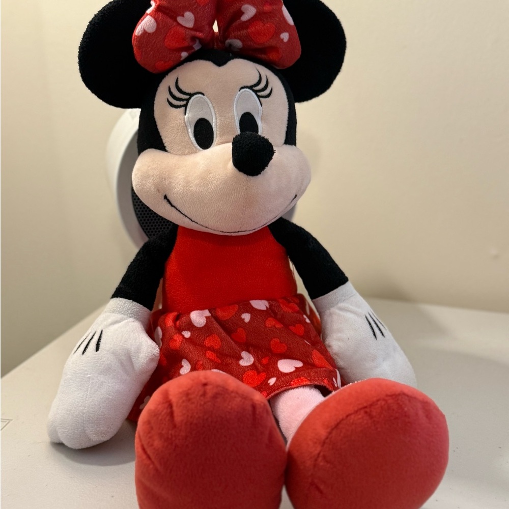 Disney Disney Valentine's Minnie Mouse Large Plush Toy 20”